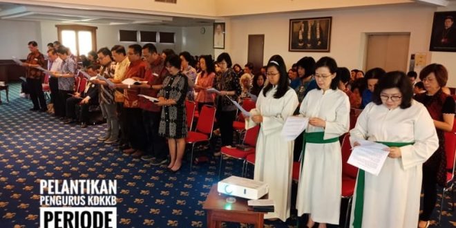 Pelantikan Pengurus KDKKB Periode 2018-2022