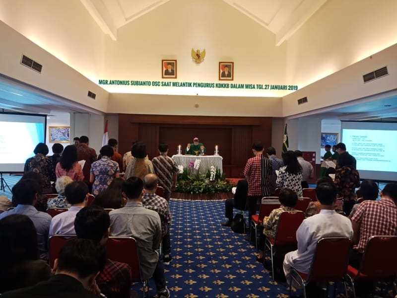 Acara Pelantikan KDKKB
